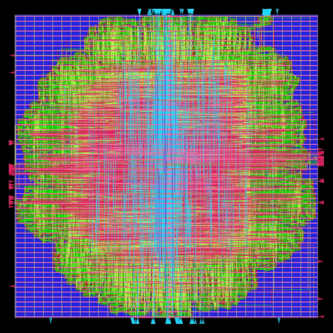 X3-Y2 layout at 468 MHz